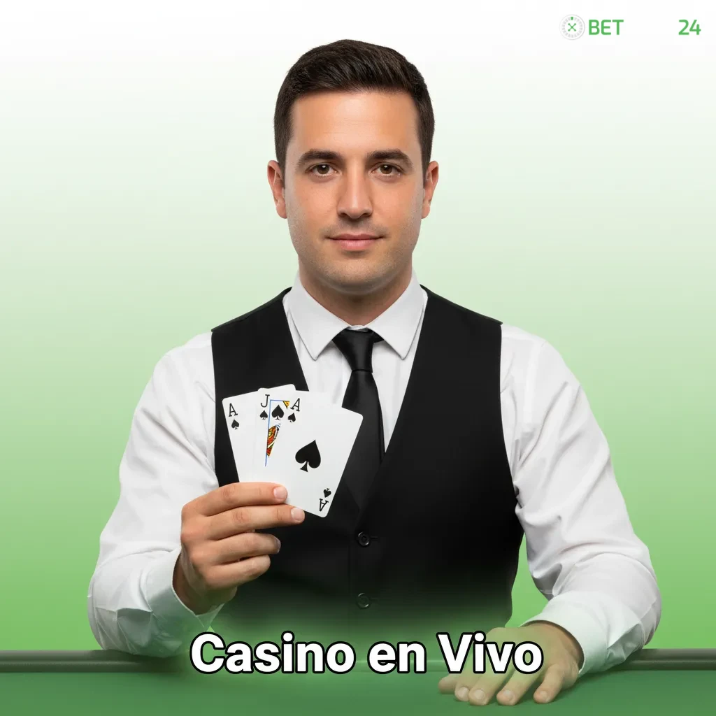 Casino en vivo con crupieres reales por streaming, ruleta, blackjack, baccarat, póker y game shows.