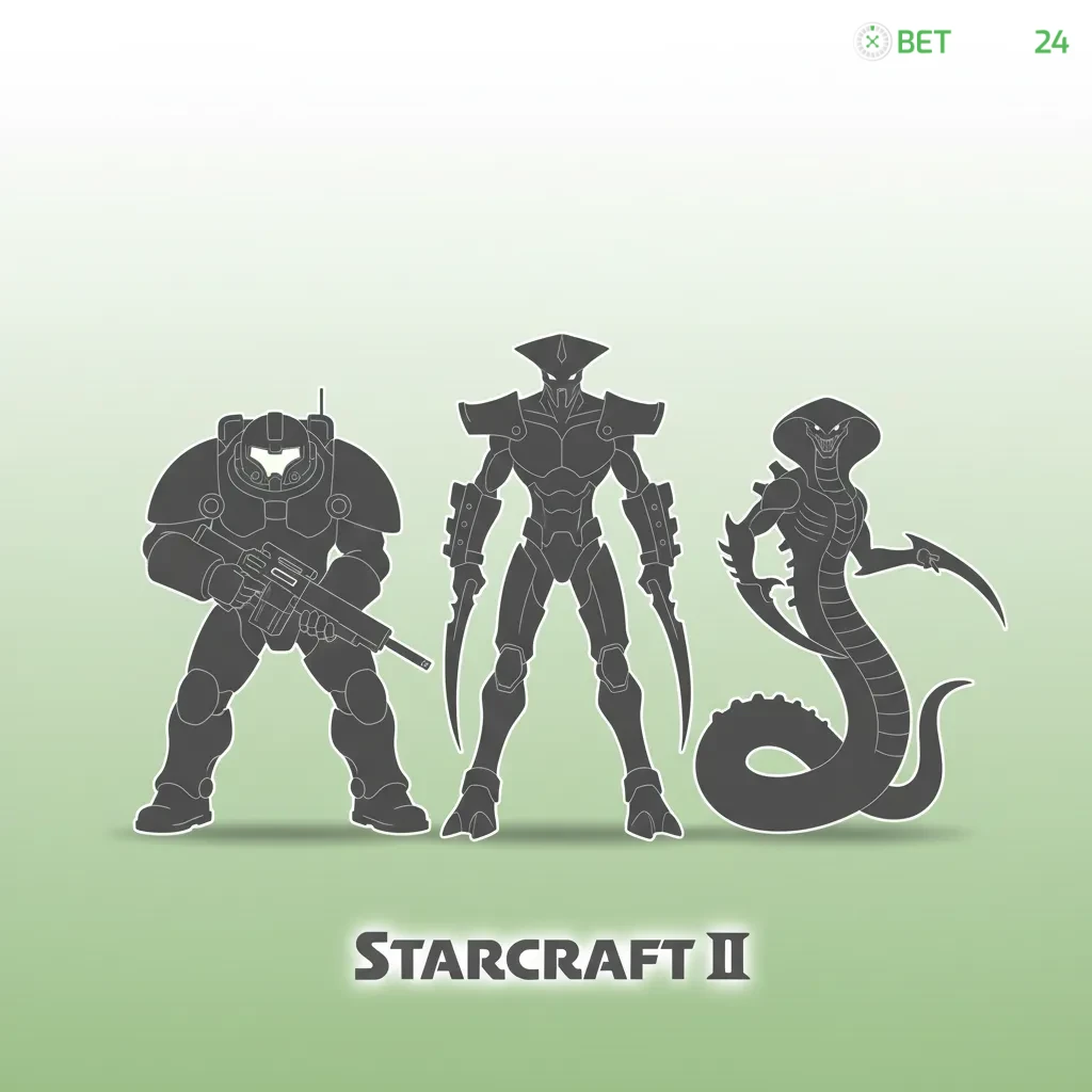 SC2 esports: 1v1 rápido; mercados pre y en vivo: ganador, hándicaps, totales, correct score; ESL Pro Tour, IEM Katowice, GSL.