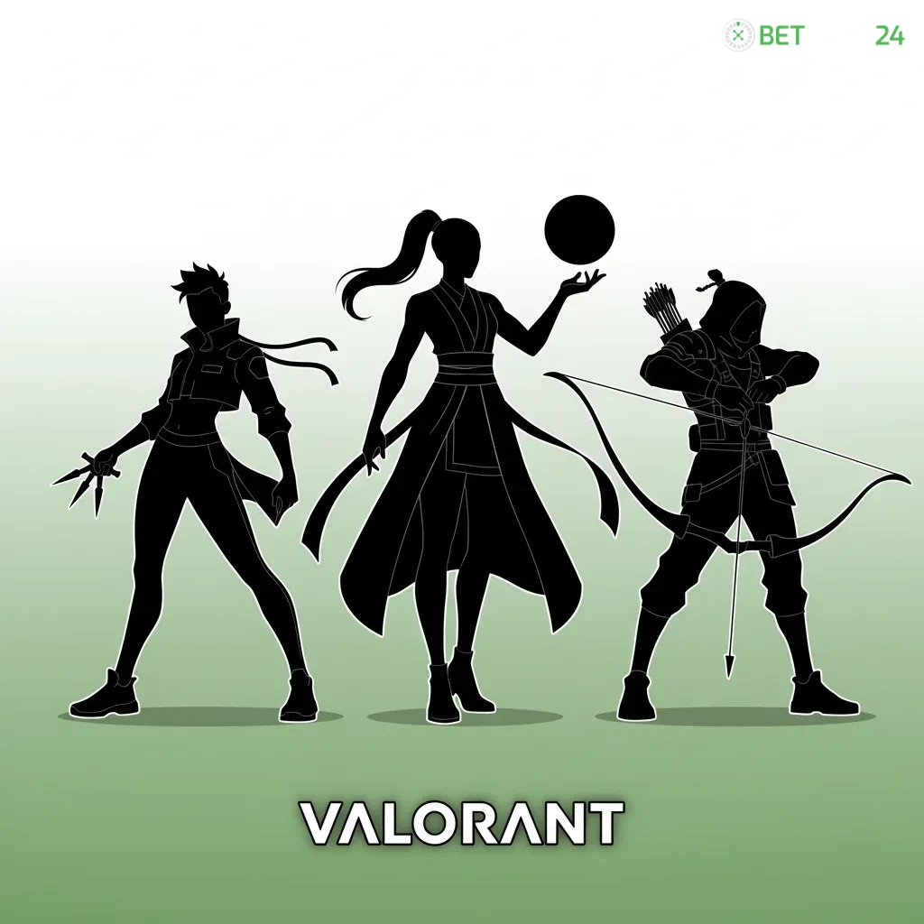 Pantalla de apuestas de Valorant: 5v5, mercados pre y en vivo; foco VCT EMEA, Team Heretics, Giants, VCT Champions y Masters.
