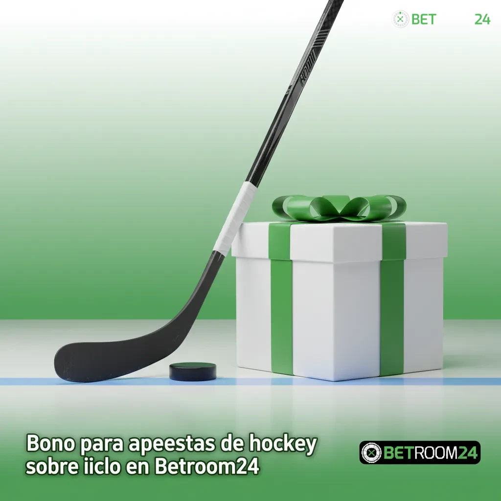 Bono de apuestas de hockey sobre hielo en Betroom24 para usuarios verificados 30+ días en España; condiciones aplican.
