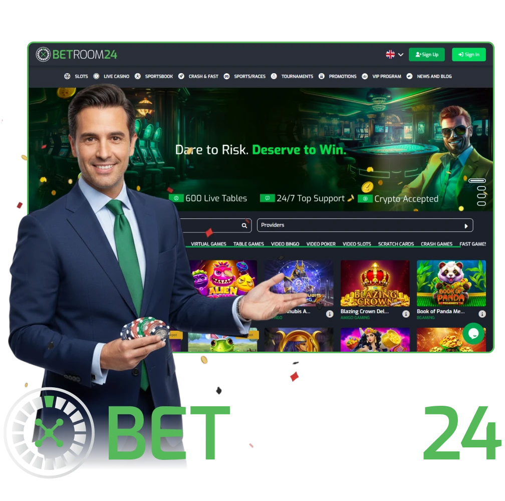 Juega en Betroom24 y gana a lo grande.