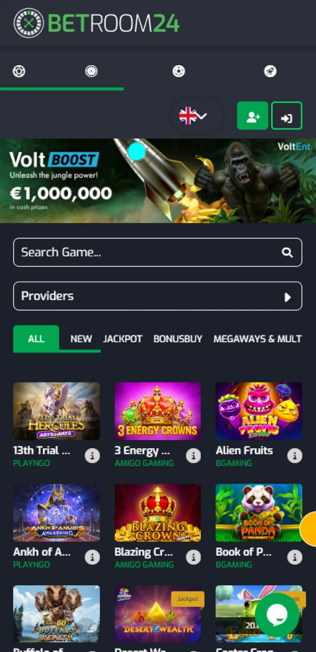 Visite de Betroom24 para empezar a jugar y ganar hoy.