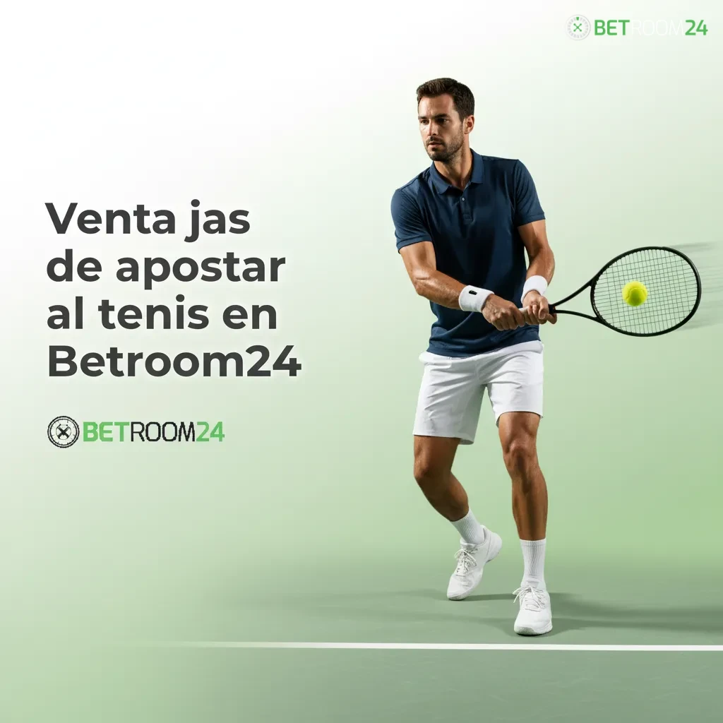 Betroom24 tenis: cuotas en vivo y pre, ATP/WTA, mercados, Cash Out, stats, Bet Builder, juego responsable.
