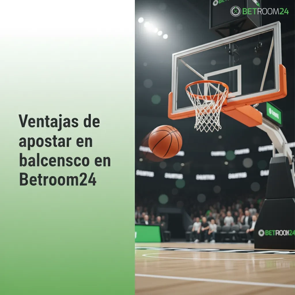 Gráfico Betroom24: ventajas de apostar en baloncesto: en vivo, mercados, cash out, estadísticas y juego responsable